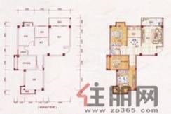 【4室2厅1厨2卫99.80㎡（建面）副本】4室2厅1卫1厨