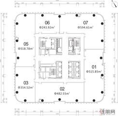 【A塔44-52层243-594㎡】