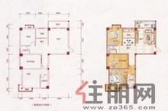 【3室2厅1厨2卫103㎡（建面）副本】3室2厅2卫1厨