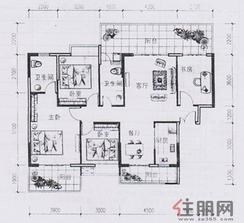 【C2户型】4室2厅2卫1厨3阳台