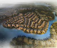 藏珑别墅鸟瞰图