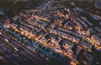 客家小镇鸟瞰图