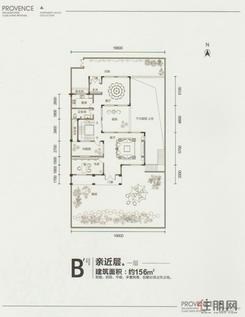 【逸墅B1#一层】1室2厅1卫1厨