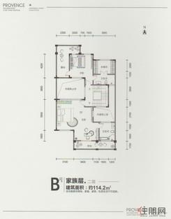 【逸墅B#二层】2室2卫2阳台