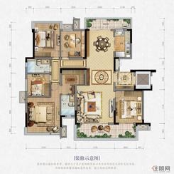【Y12号楼C3户型】5室2厅2卫1厨2阳台