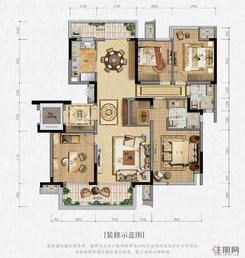 【Y08号楼A3户型】4室2厅2卫1厨2阳台
