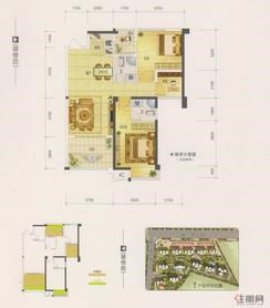 【3号楼C2户型】3室2厅2卫1厨2阳台