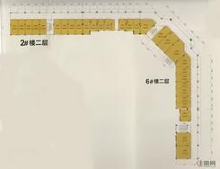 【2#/6#楼二层商铺平面图】