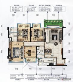 【B户型】4室2厅2卫1厨2阳台