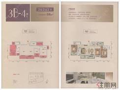 【13#楼3B-4户型】2室2厅2卫1厨3阳台