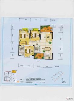 【2#三房两厅两卫】3室2厅2卫1厨1阳台