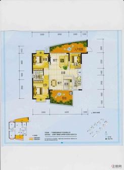 【2#三房两厅两卫】3室2厅2卫1厨1阳台