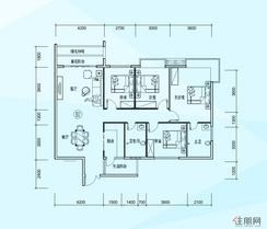 【B#C#B2户型】4室2厅2卫1厨2阳台