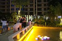 夜晚的南兴乾隆苑小区实景