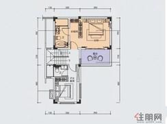 【御泉府全南向四房卫三套间二层户型】4室2厅4卫1厨1阳台