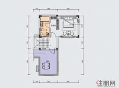 【御泉府全南向四房卫三套间三层户型】4室2厅4卫1厨1阳台