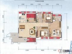 【B户型1】4室2厅2卫1厨1阳台
