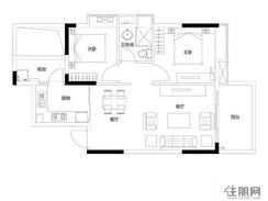 【5栋01户型】2室2厅2卫1厨2阳台