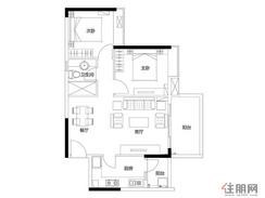【4栋06户型】2室2厅2卫1厨2阳台