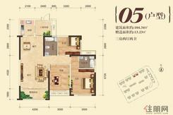 【05户型】3室3厅3卫1厨