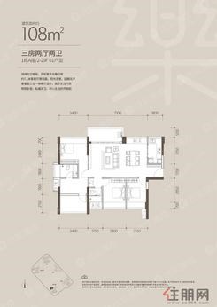 【3室2厅2卫  】3室2厅2卫1厨2阳台