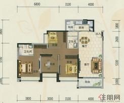 【4室2厅2卫】4室2厅2卫1厨2阳台