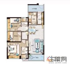 【3室2厅1厨2卫】3室2厅2卫1厨1阳台