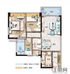 【3室2厅1厨1卫】3室2厅1卫1厨1阳台