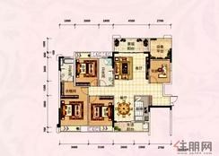 【三房两厅两卫】3室2厅2卫1厨2阳台