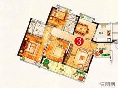 【3室2厅1厨2卫   】3室2厅2卫1厨1阳台