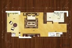 【2栋G3】1室1厅1卫1厨1阳台