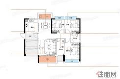 【户型图】3室2厅2卫1厨
