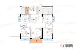 【户型图】4室2厅2卫1厨