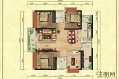 【户型图】4室2厅2卫1厨