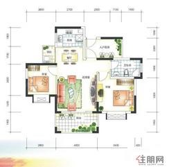 【因特拉根E2】2室2厅1卫1厨2阳台