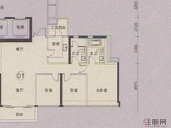 【B2栋01户型】3室2厅2卫1厨2阳台
