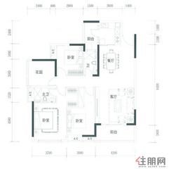 【4房2厅 2卫】4室2厅2卫1厨2阳台