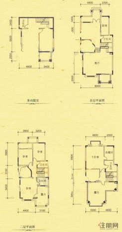 【二期坡地别墅E型】7室2厅5卫1厨2阳台
