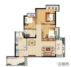 【M4栋05/08户型】3室2厅1卫1厨2阳台