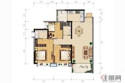 【M1栋02户型】4室2厅2卫1厨3阳台