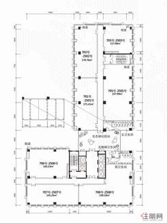 【7-25层户型平面图】
