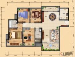【C户型】4室2厅2卫1厨2阳台