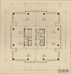 【写字楼户型】