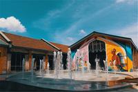 充满艺术气息的墙绘