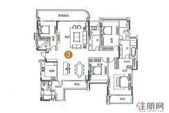 【4房户型】4室2厅4卫1厨3阳台