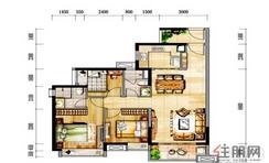 【6栋、9栋01、02户型】3室2厅2卫1厨2阳台