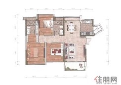 【6/7栋03户型】3室2厅2卫1厨1阳台