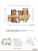 C6户型 四房两厅二卫