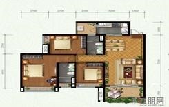 【3室2厅2卫】3室2厅2卫1厨2阳台