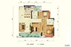 【3室2厅2卫    】3室2厅2卫1厨2阳台